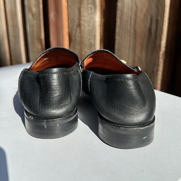 Coach black leather loafers in size 7 - Picture 6 of 7